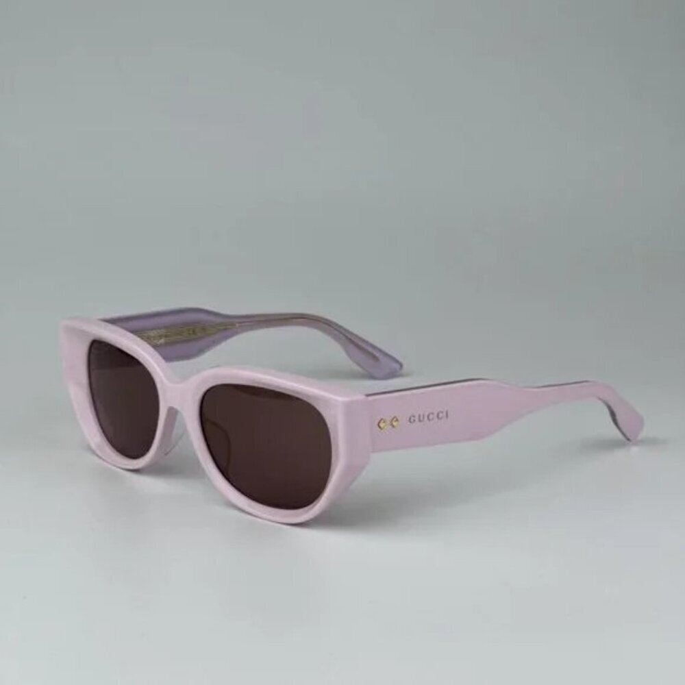 NWT Gucci GG1532SA-004 Pink Cat Eye 54mm Sunglasses - Picture 11 of 12